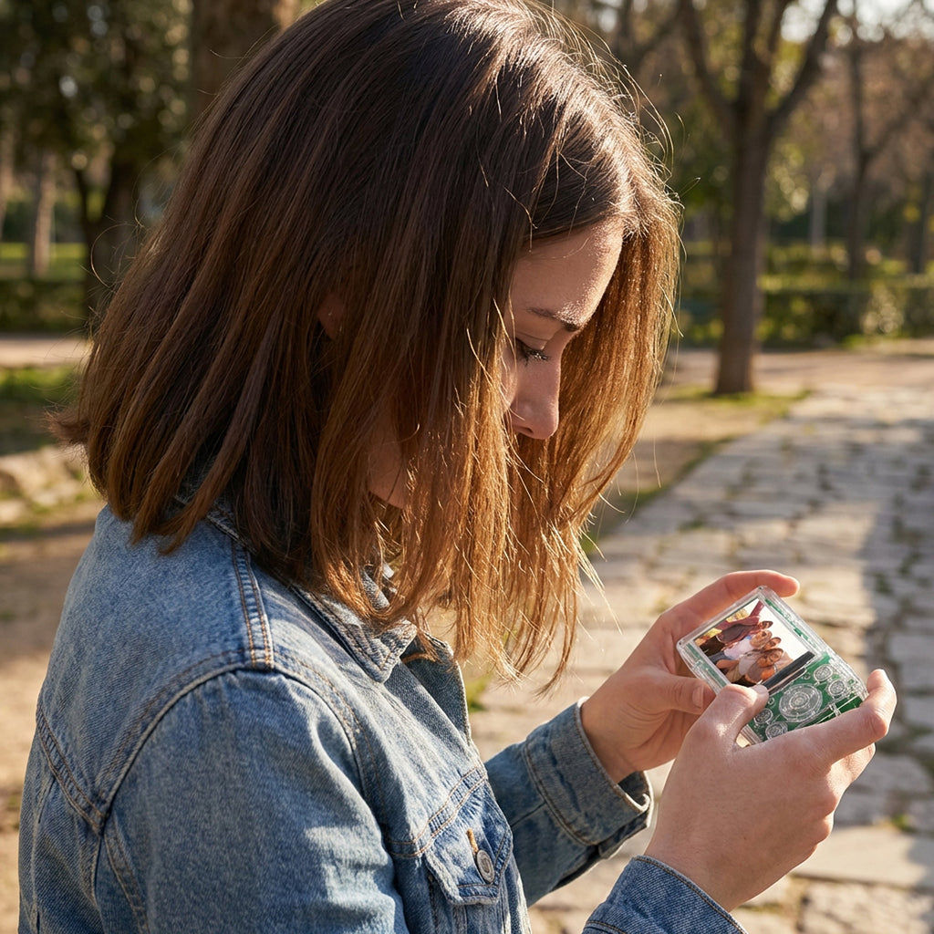 Compactline Pocket | Transparent | 48MP Digitalkamera mit 4K