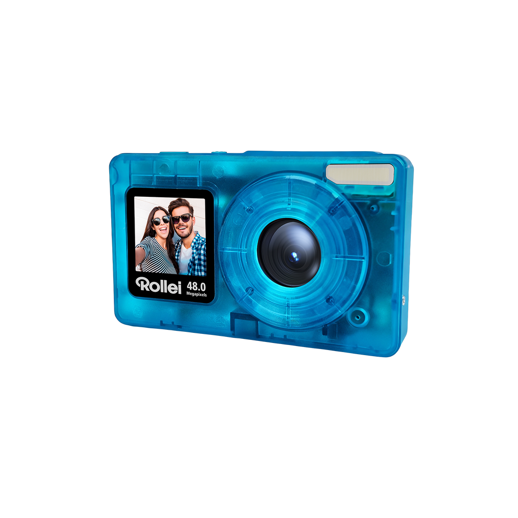 Compactline Pocket | Transparent | 48MP Digitalkamera mit 4K