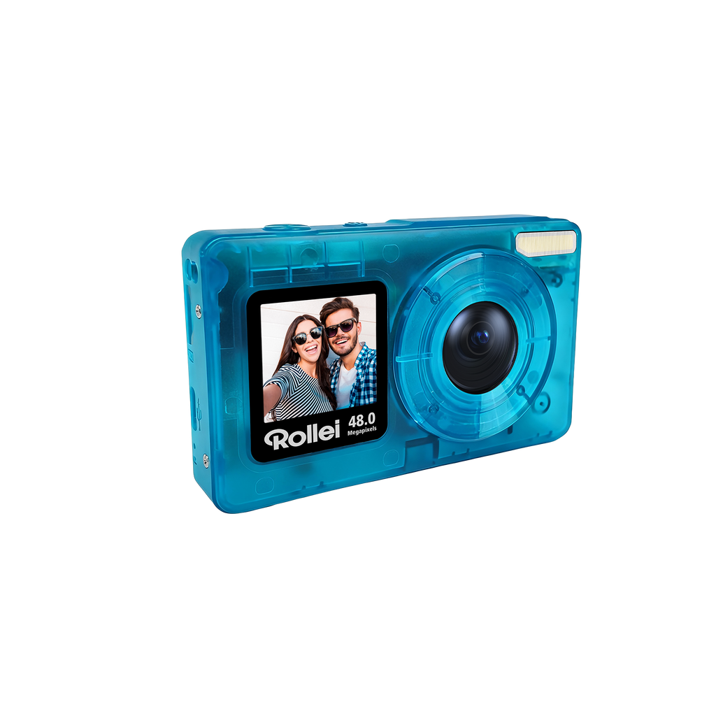 Compactline Pocket | Transparent | 48MP Digitalkamera mit 4K