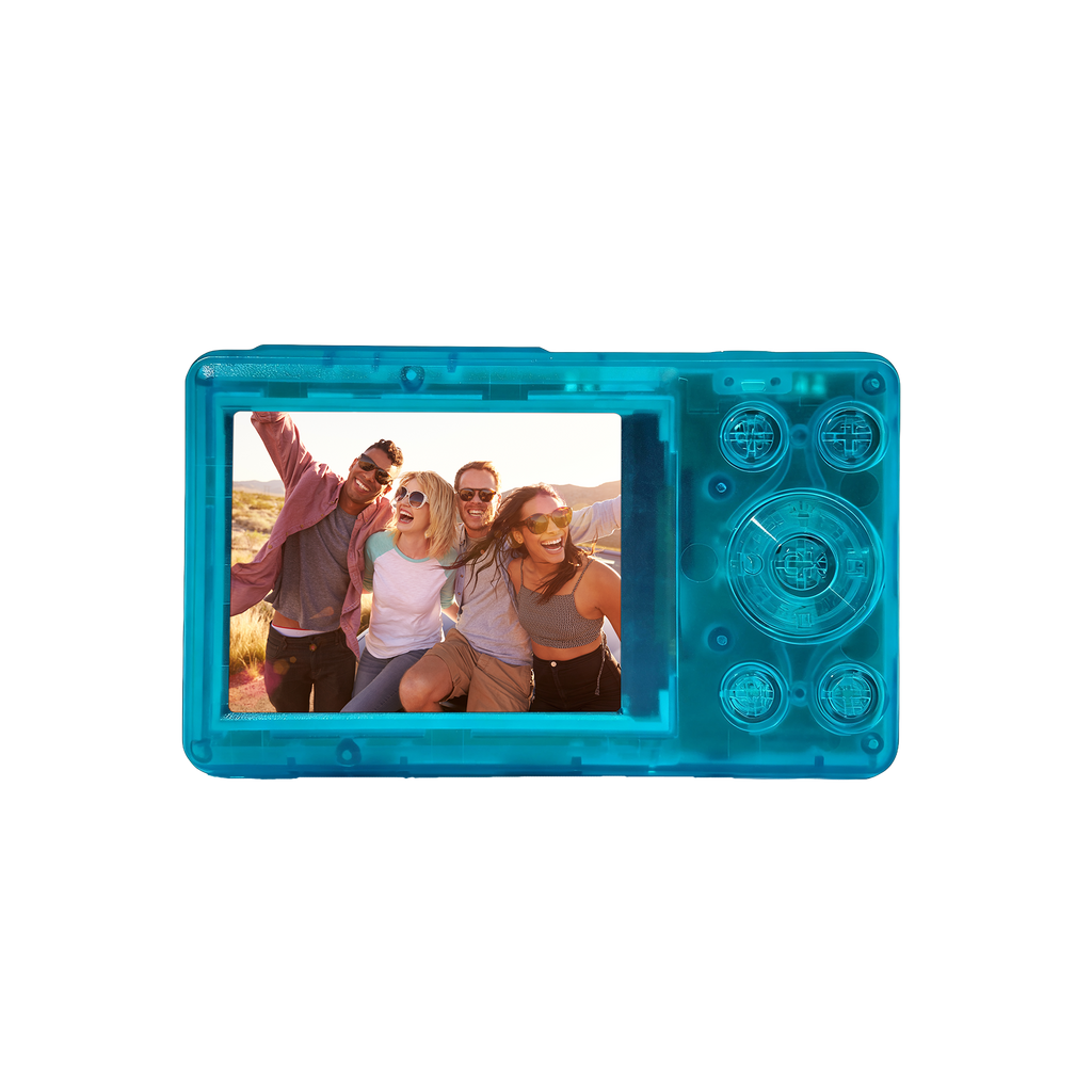 Compactline Pocket | Transparent | 48MP Digitalkamera mit 4K
