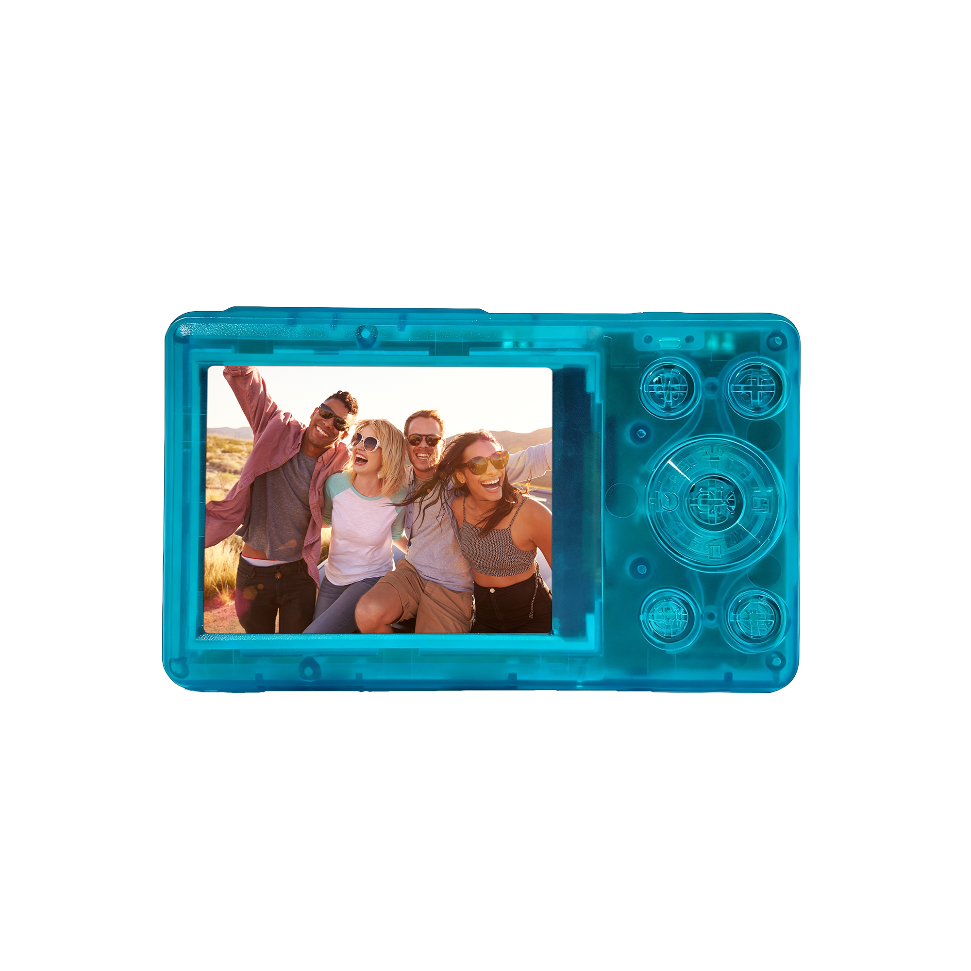 Compactline Pocket | Transparent | 48MP Digitalkamera mit 4K