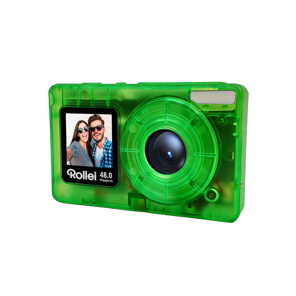 Compactline Pocket | Transparent | 48MP Digitalkamera mit 4K