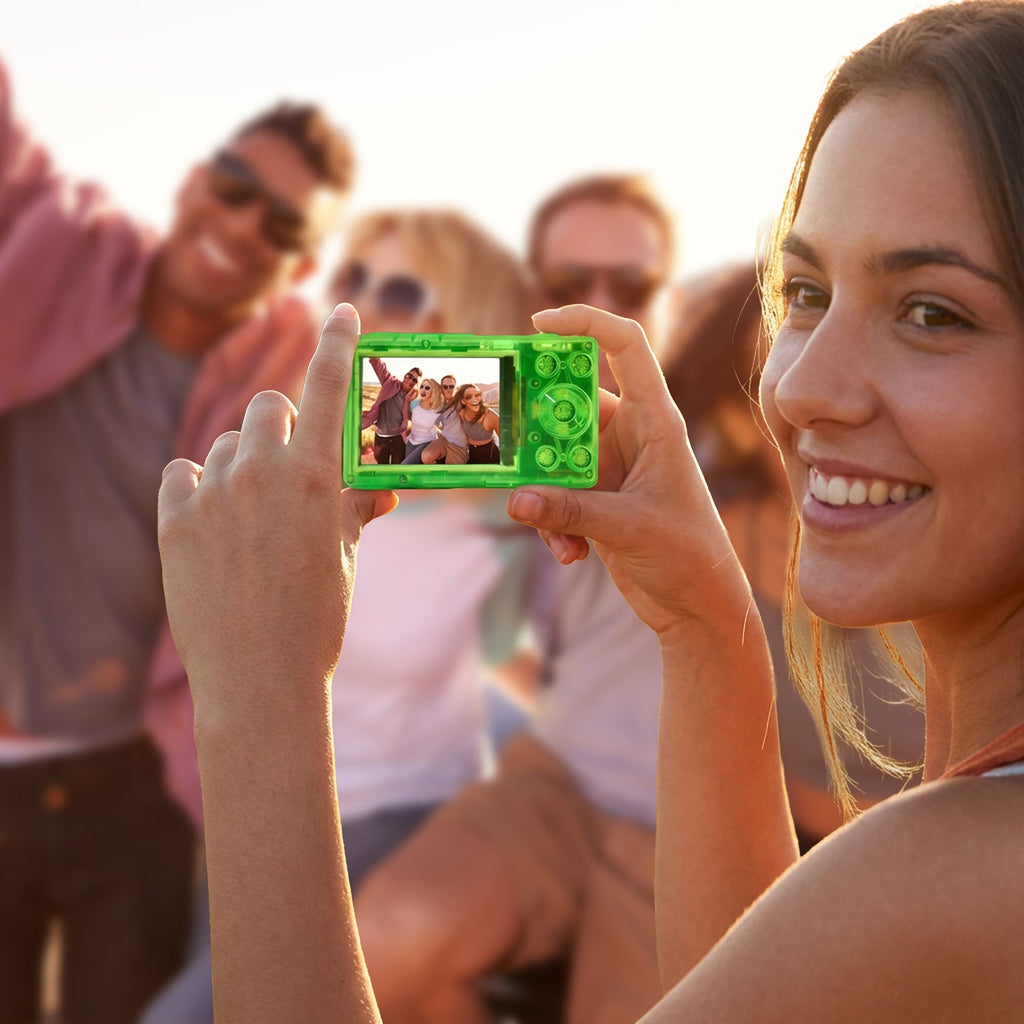 Compactline Pocket | Transparent | 48MP Digitalkamera mit 4K