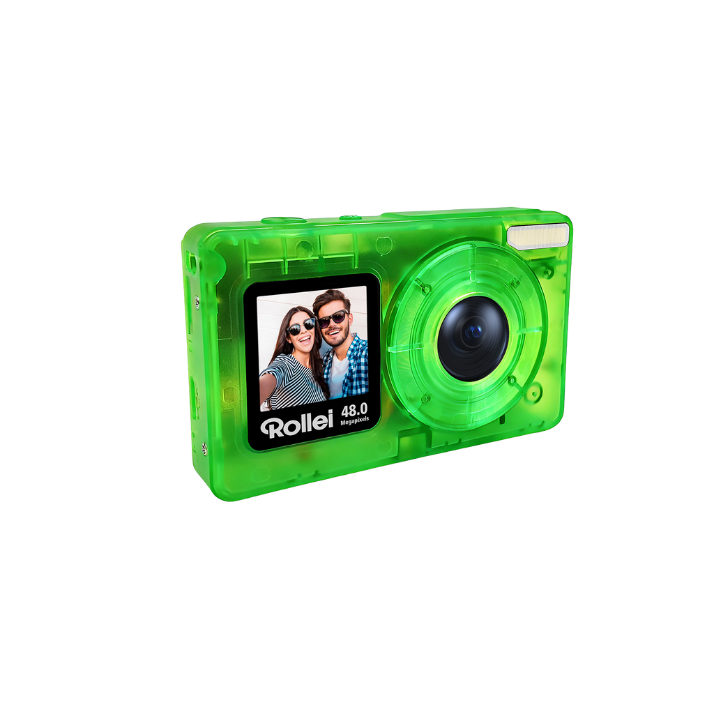 Compactline Pocket | Transparent | 48MP Digitalkamera mit 4K