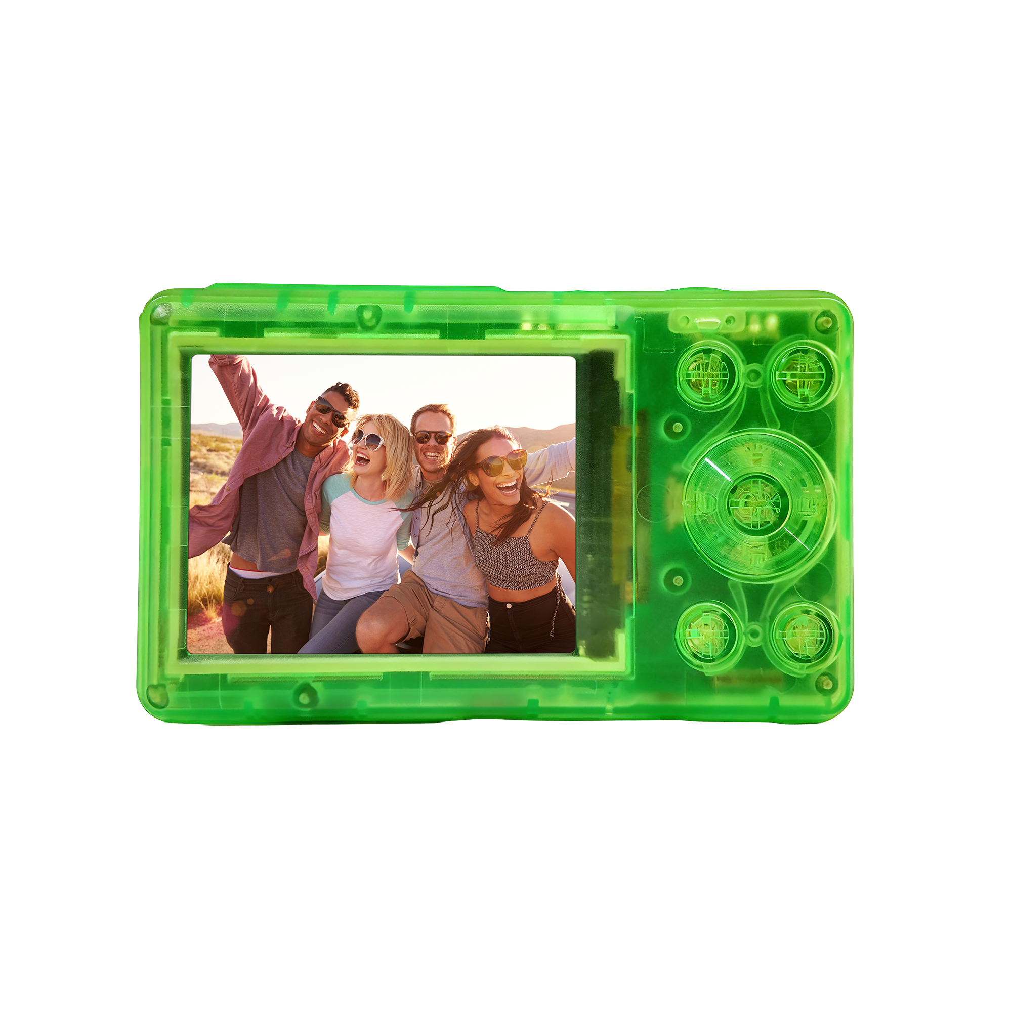 Compactline Pocket | Transparent | 48MP Digitalkamera mit 4K