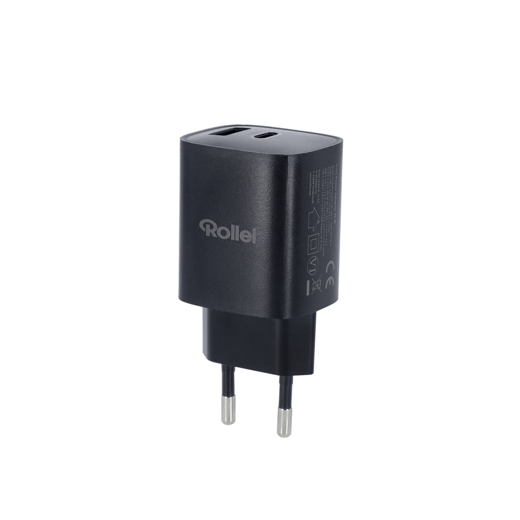 Schnellladegerät 30 W | GaN | USB-C- & USB-A-Anschluss