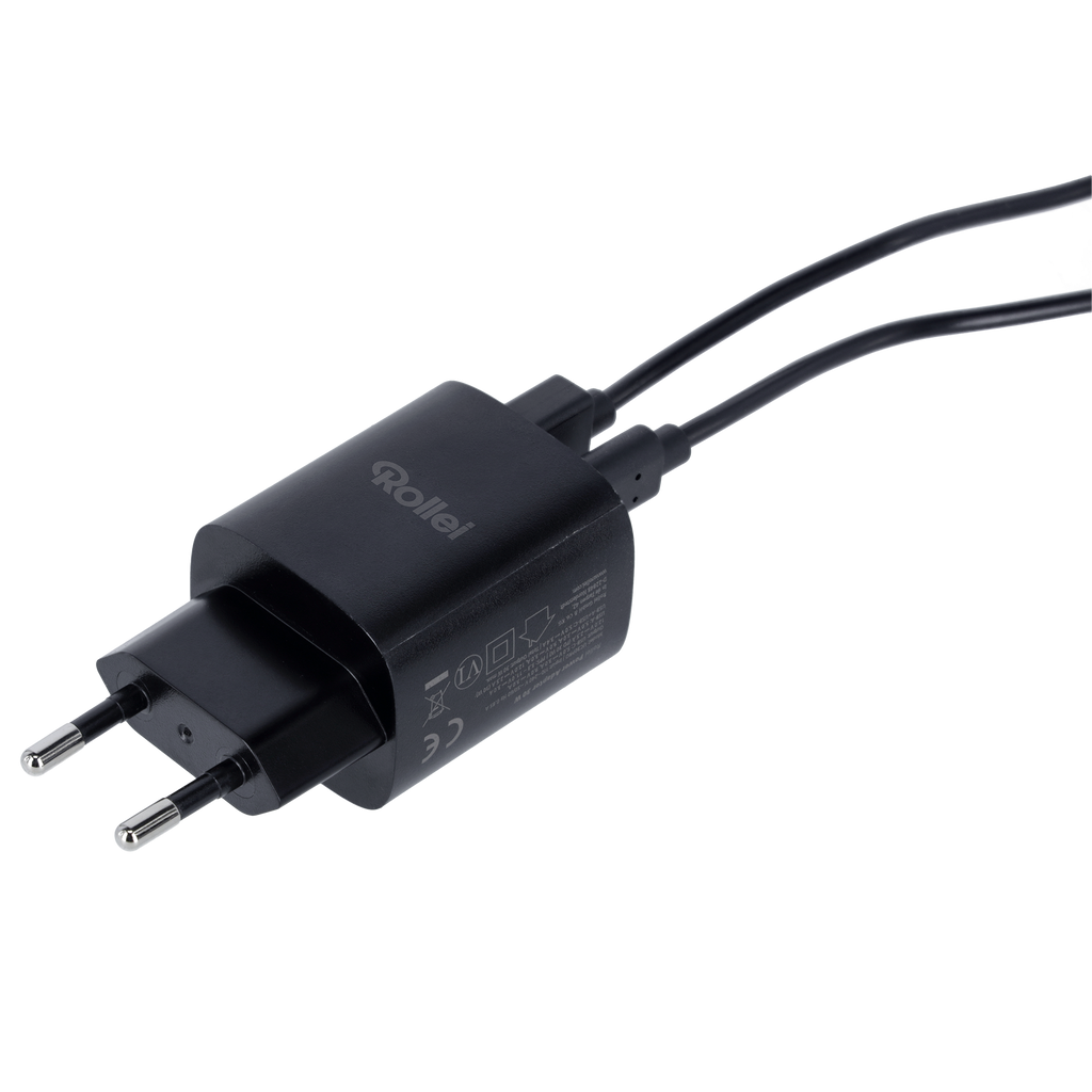Schnellladegerät 30 W | GaN | USB-C- & USB-A-Anschluss