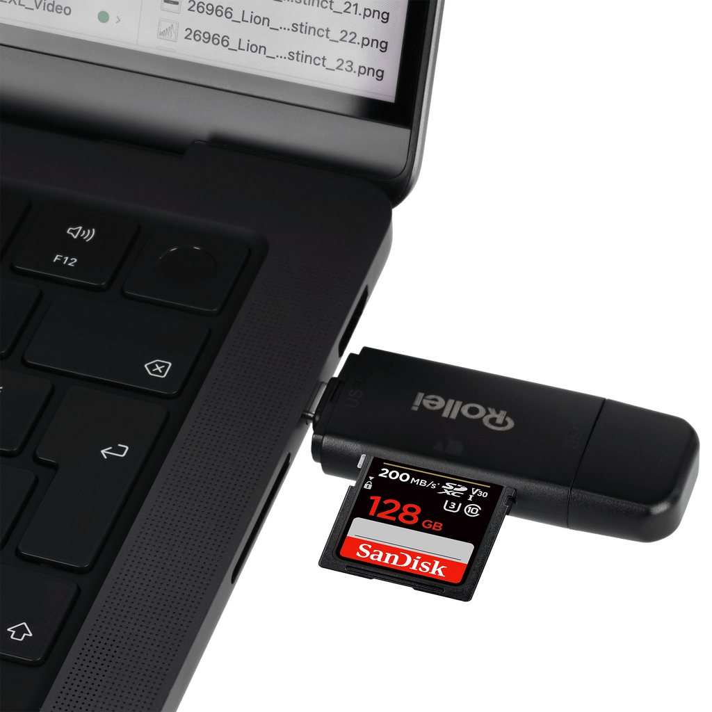 2-in-1 Kartenlesegerät | SD & microSD