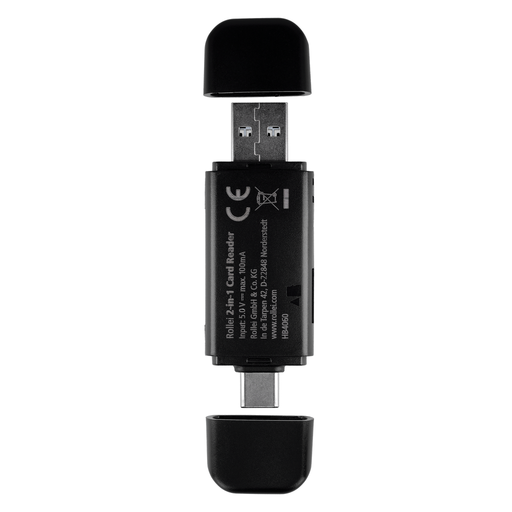 2-in-1 Kartenlesegerät | SD & microSD