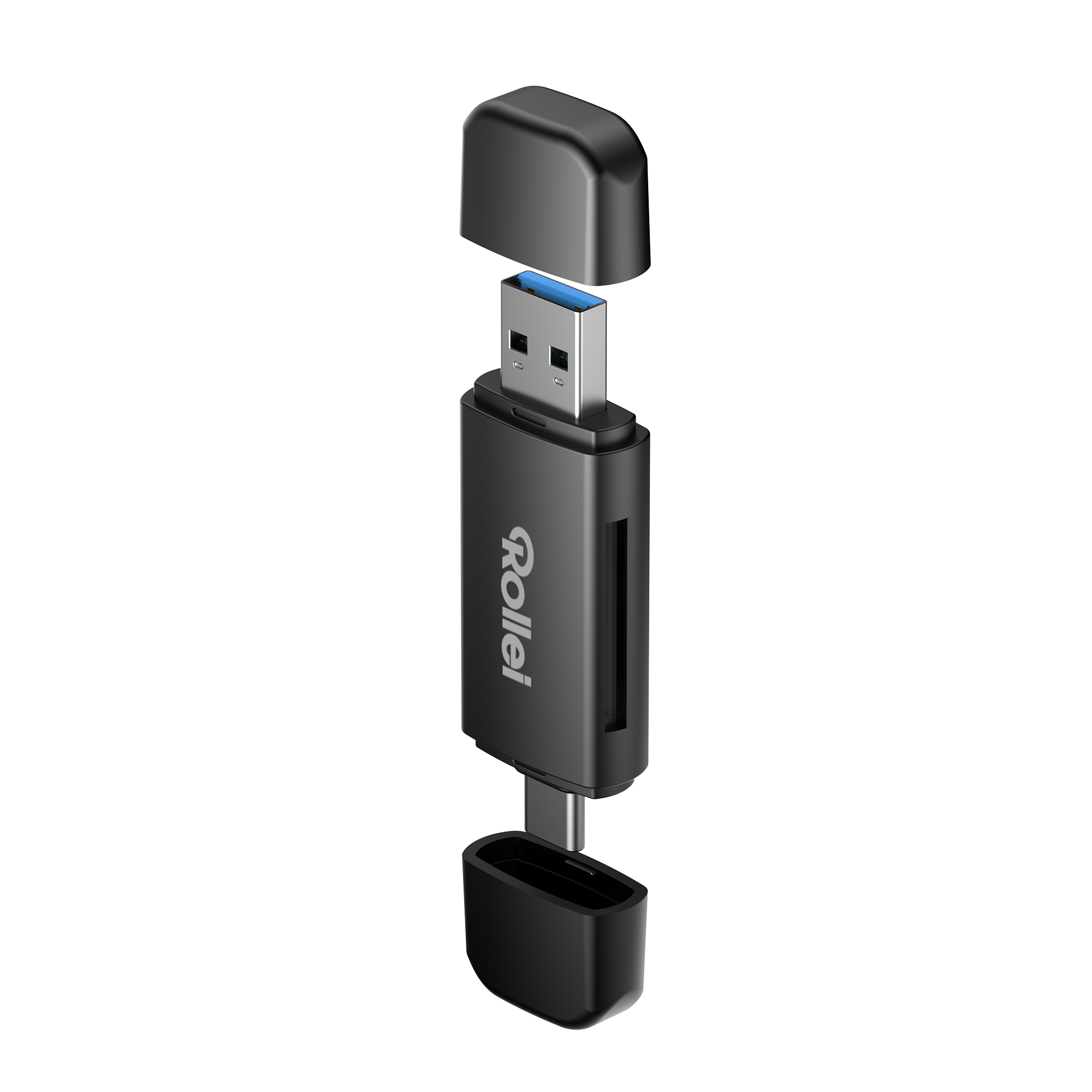 2-in-1 Kartenlesegerät | SD & microSD