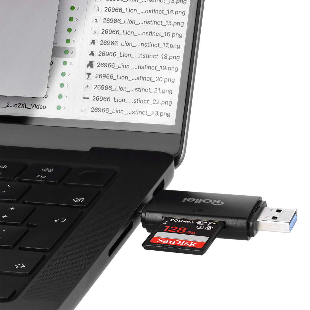 2-in-1 Kartenlesegerät | SD & microSD