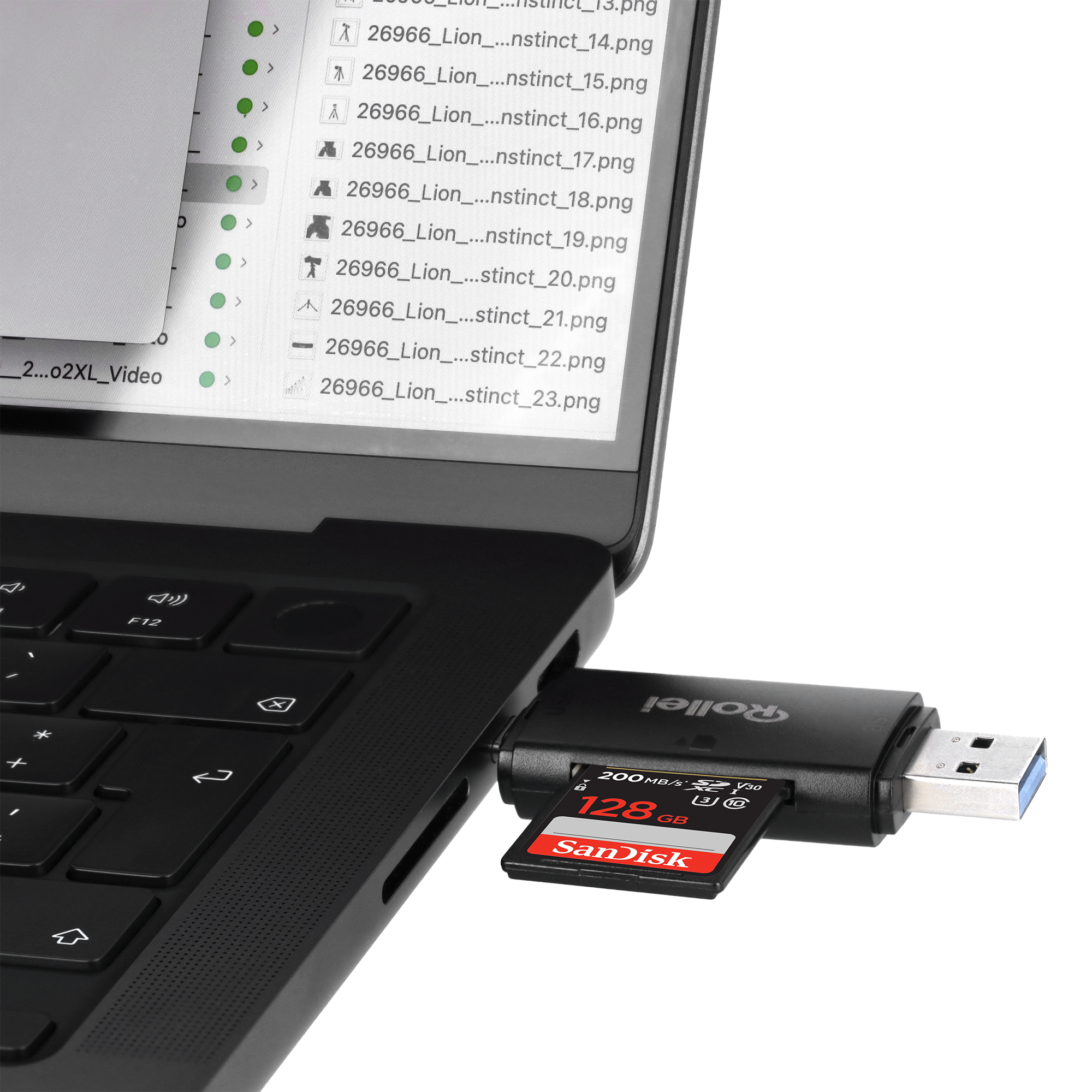 2-in-1 Kartenlesegerät | SD & microSD